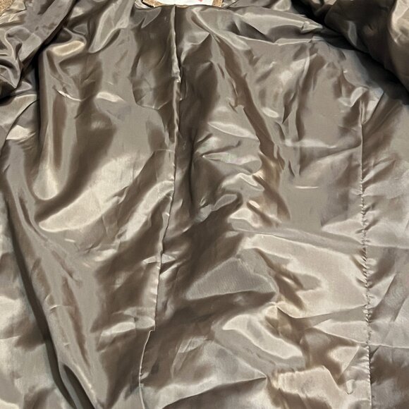 Levi’s Brown Genuine Leather Jacket Men’s L Cafe Racer Distressed Moto Zip Coat - Picture 11 of 11